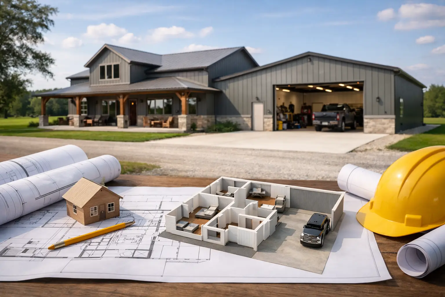 Barndominium Floor Plans With Shop That Work