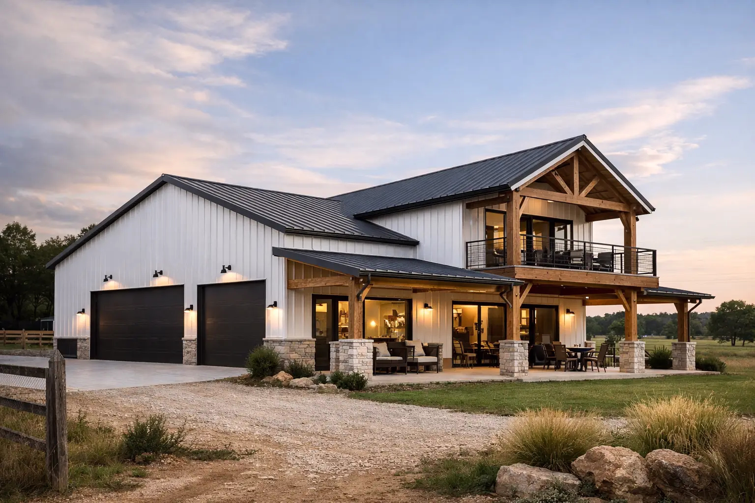 Modern Barndominium Floor Plans That Work