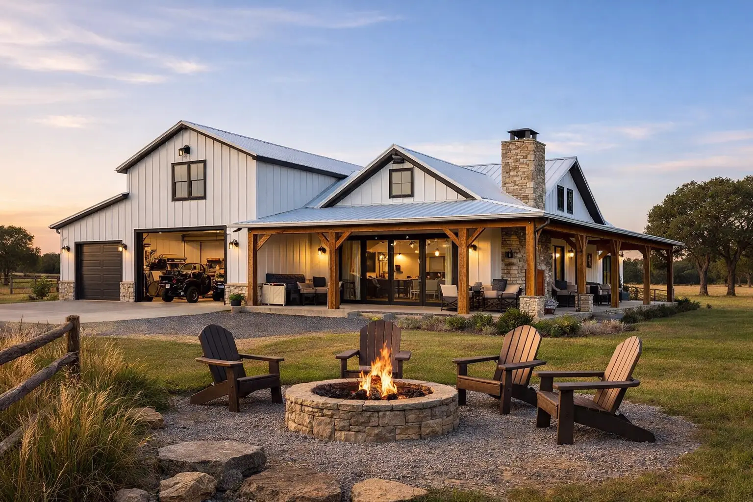 Modern Farmhouse Barndominium Plans Review