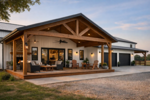 Barndominium Covered Porches That Work Better