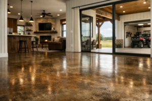 Barndominium Stained Concrete Floors Explained