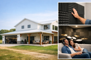 Soundproofing Barndominium Rooms That Work