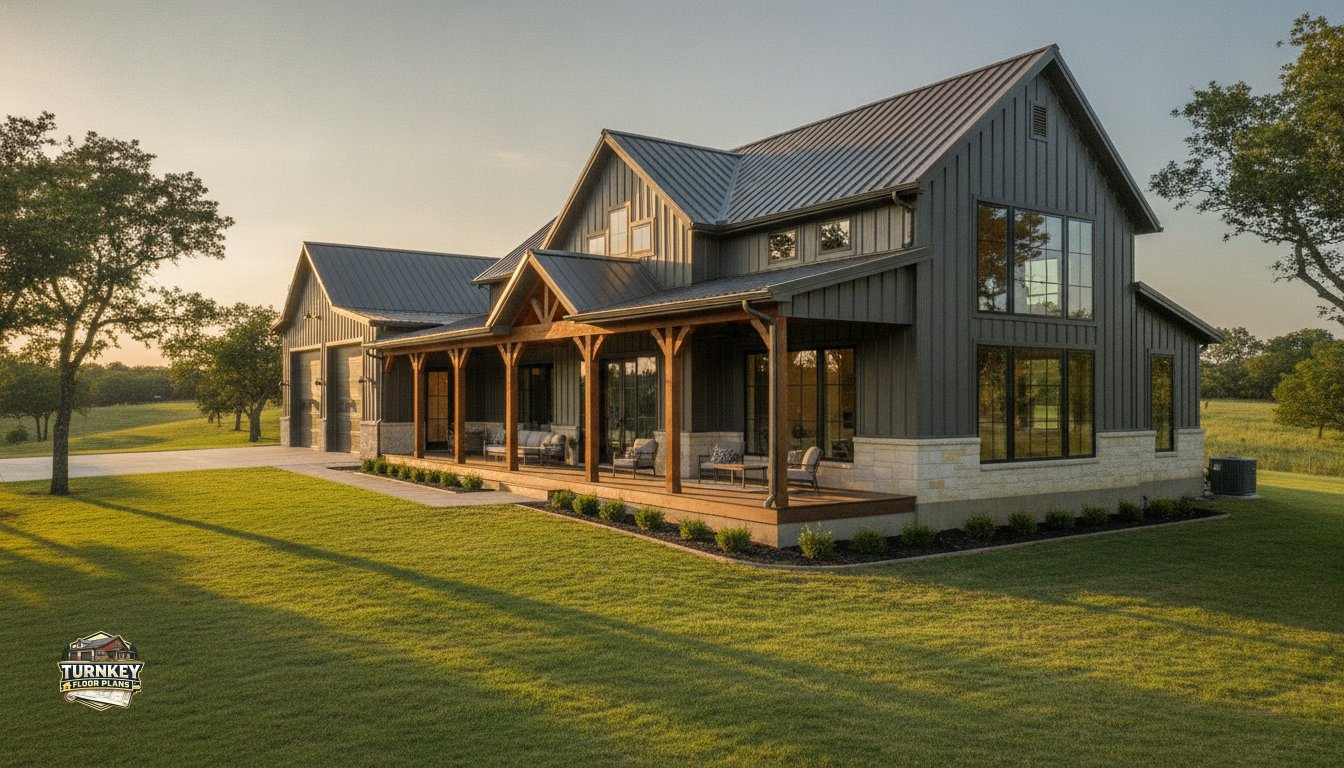 5 Bedroom Barndominium Plans for Large Families