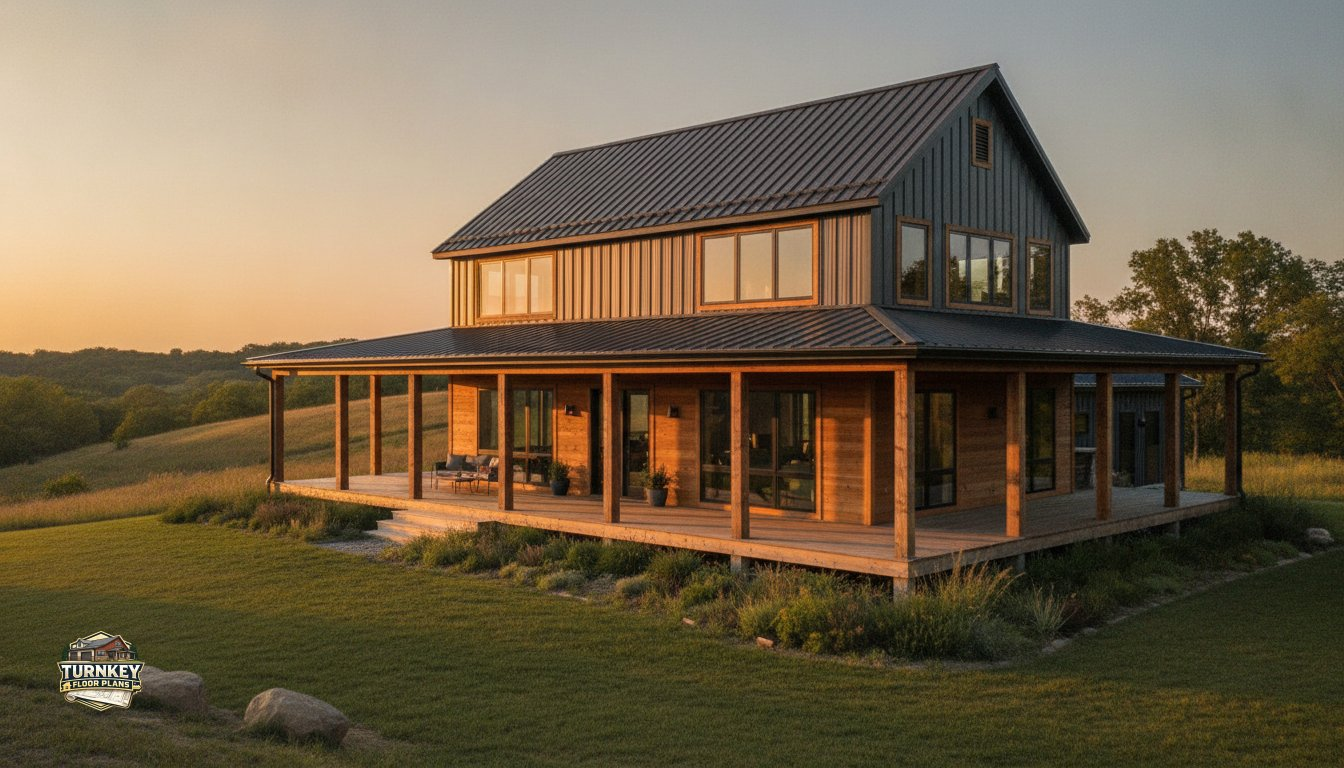 Barndominium Floor Plans with Wrap Around Porch: The 2026 Design Guide