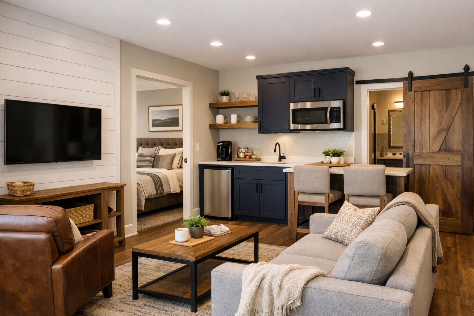 Balancing Living Quarters and Workspace: The Ratio Strategy