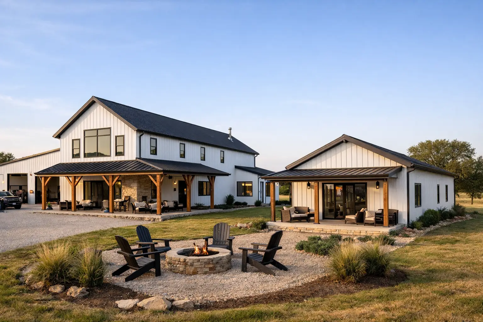 Barndominium With Independent Living Suite