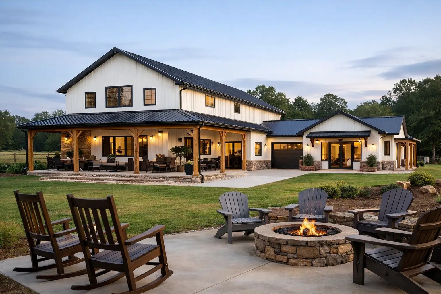 Georgia Barndominium Plans With Mother-in-Law Suite