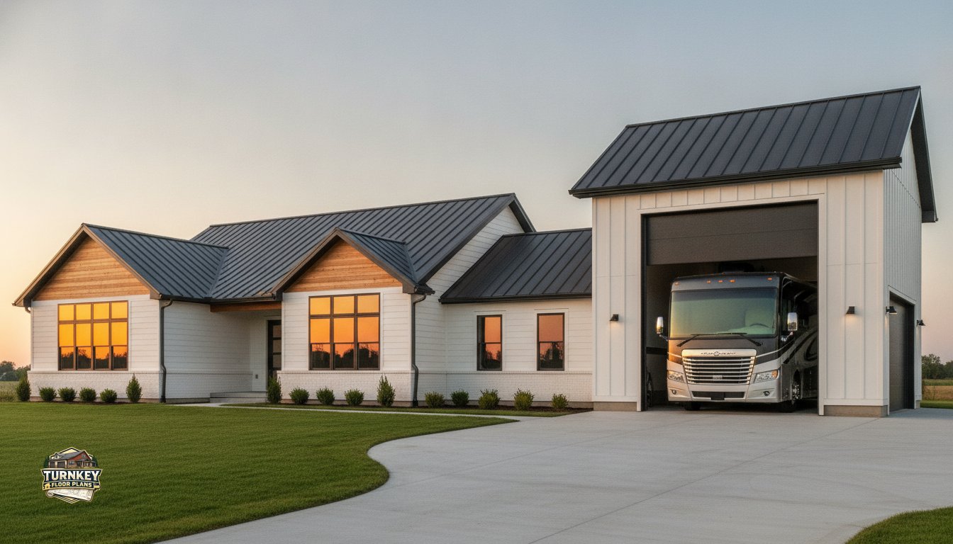 Home Plans with RV Garage Attached: The Ultimate 2026 Design Guide