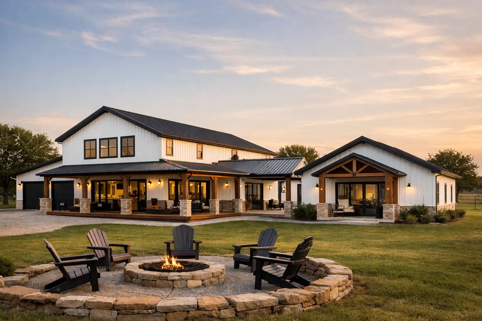 Oklahoma Barndominium Floor Plans With In-Law Suites