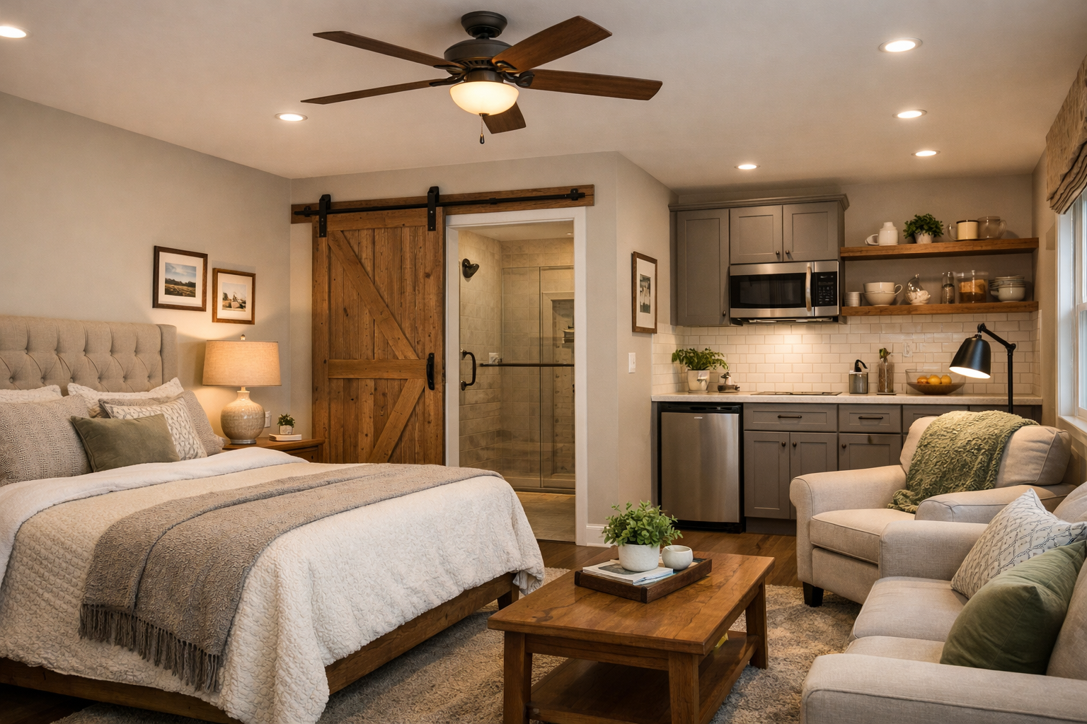 Popular 2-Bedroom Barndominium Layout Configurations