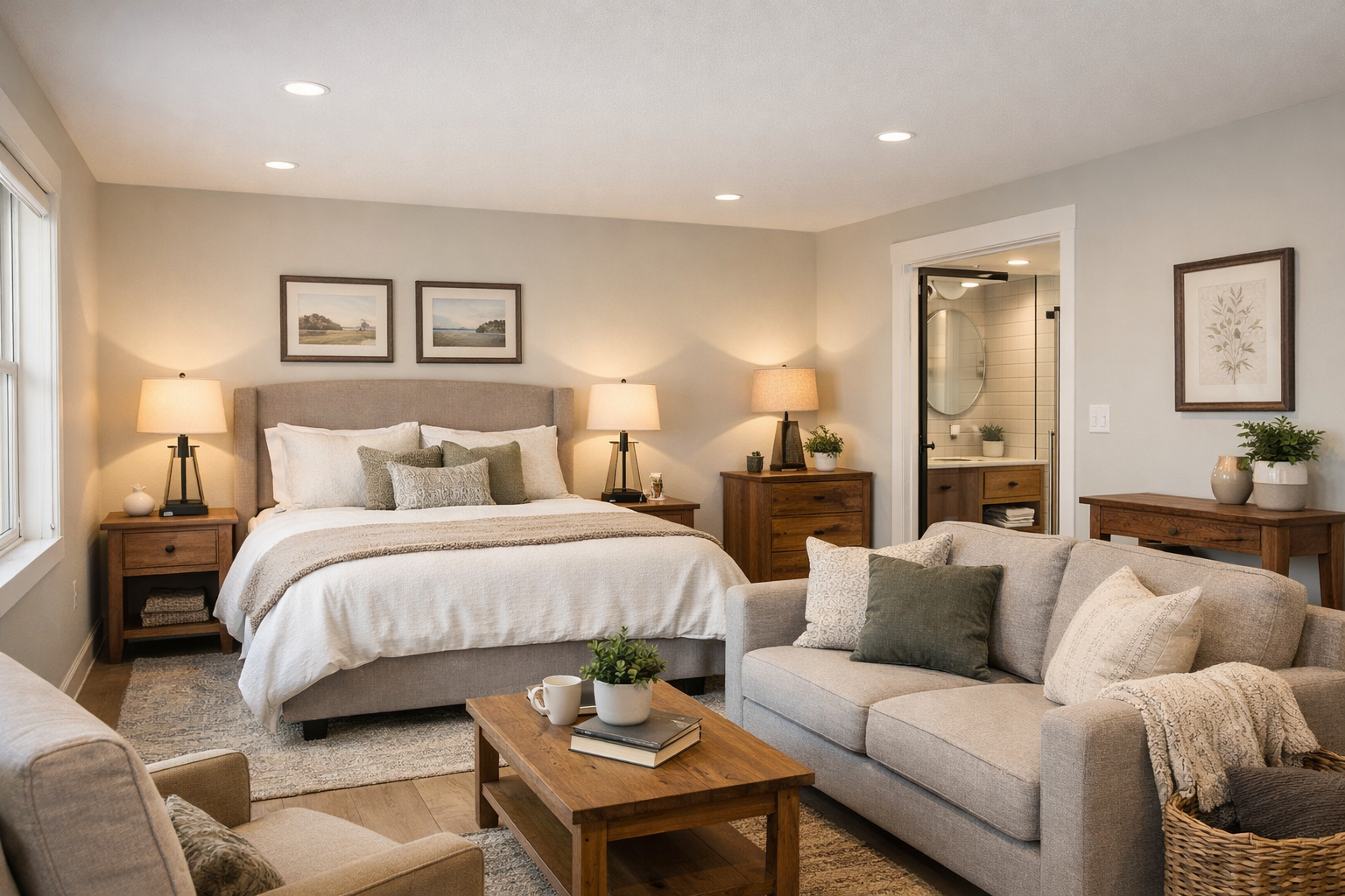 Strategic Layouts: Balancing Open Concept with Private Retreats
