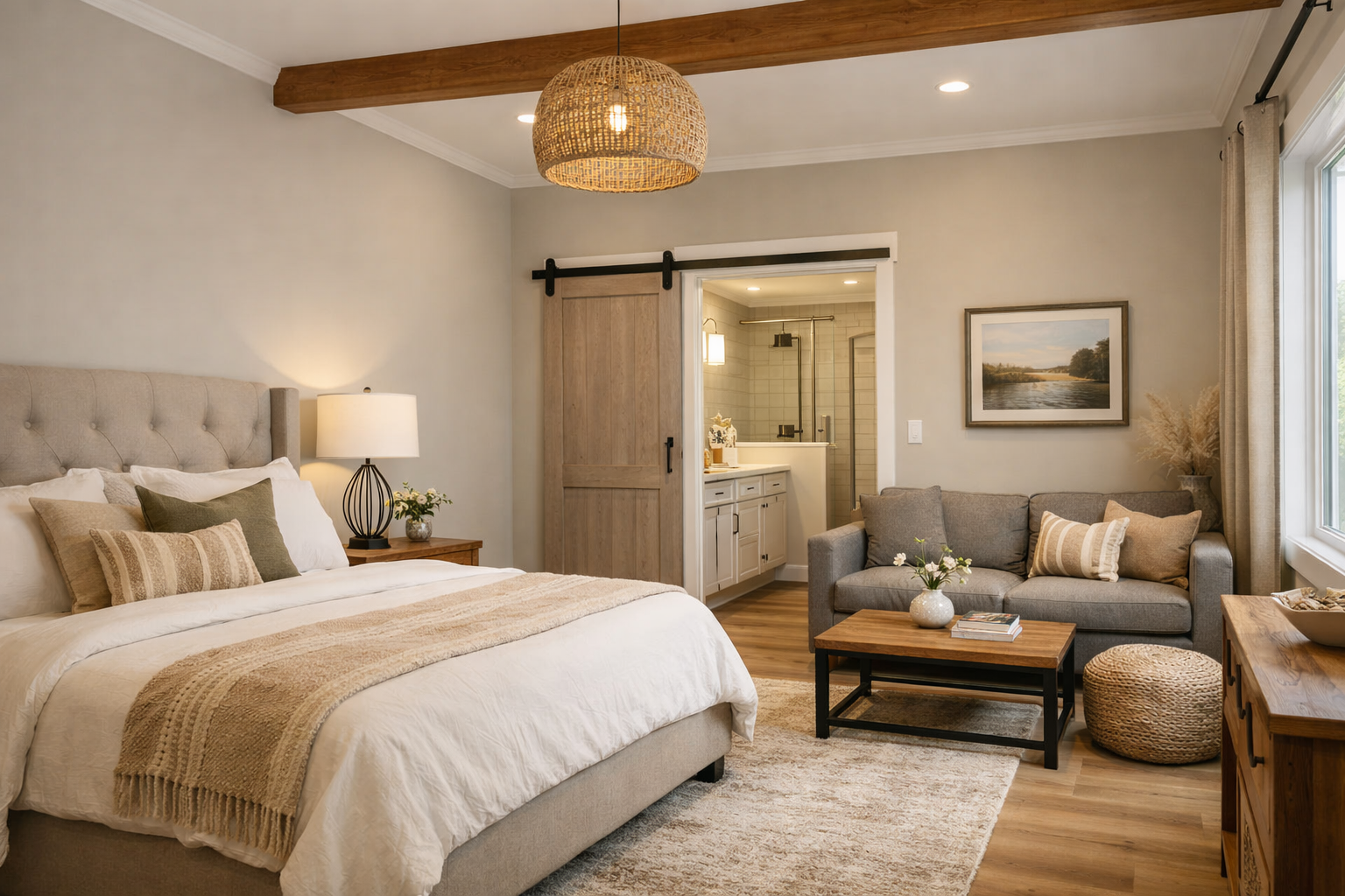Where should the family gathering space go?