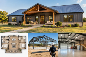 2 Bedroom Barndominium Plans That Build Smarter