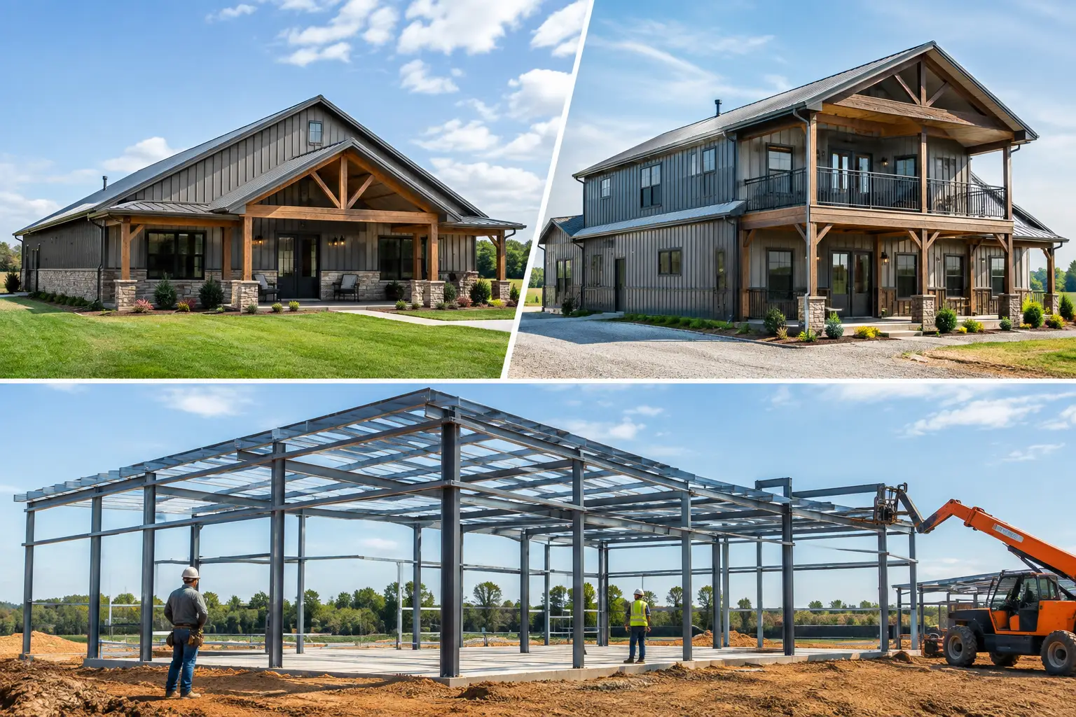 One Story Versus Two Story Barndominium Plans
