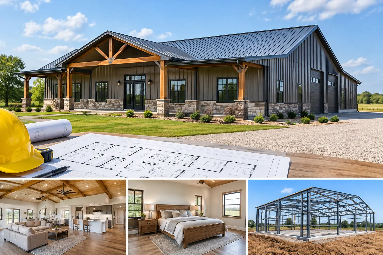 Planning a 3 Bedroom 2 Bath Barndominium